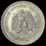 1940-M Mexico Silver Peso UNCIRCULATED
