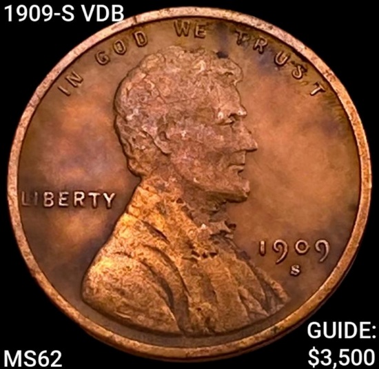 1909-S VDB Wheat Cent UNCIRCULATED