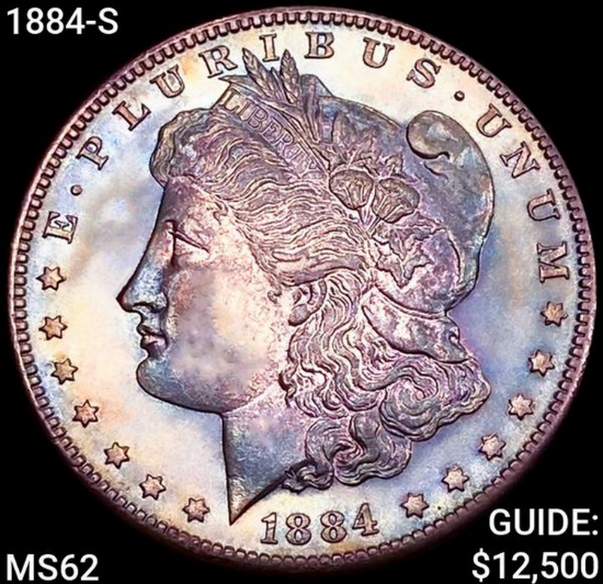 1884-S Morgan Silver Dollar UNCIRCULATED