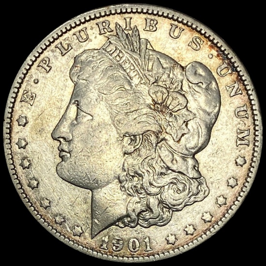 1901 Morgan Silver Dollar LIGHTLY CIRCULATED