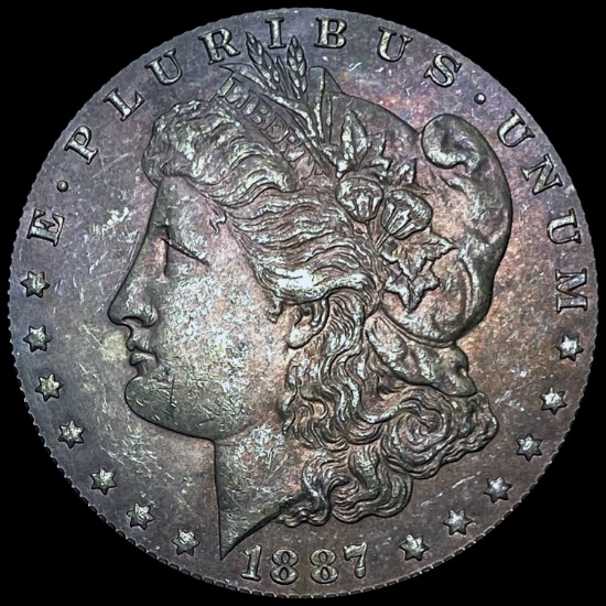 1887 Silver Morgan Dollar CHOICE BU