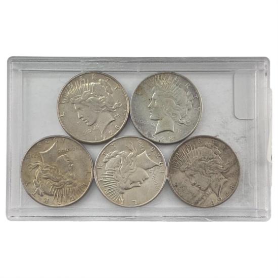 [5]1928S Silver Peace Dollar