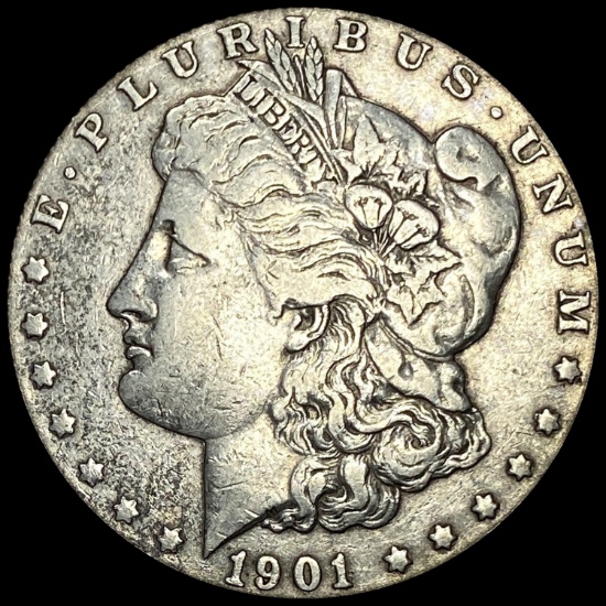 1901 Morgan Silver Dollar LIGHTLY CIRCULATED