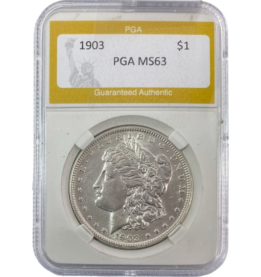 1903 Morgan Silver Dollar PGA MS63