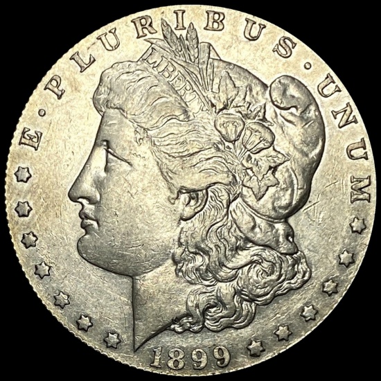 1899-S Silver Morgan Dollar CLOSELY UNCIRCULATED