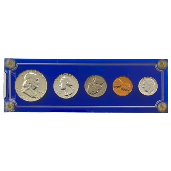 [5]1956 U.S. Proof Set 1C-50C