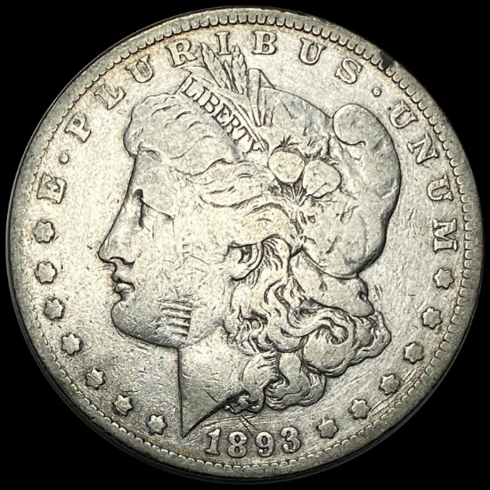 1893 Silver Morgan Dollar NICELY CIRCULATED