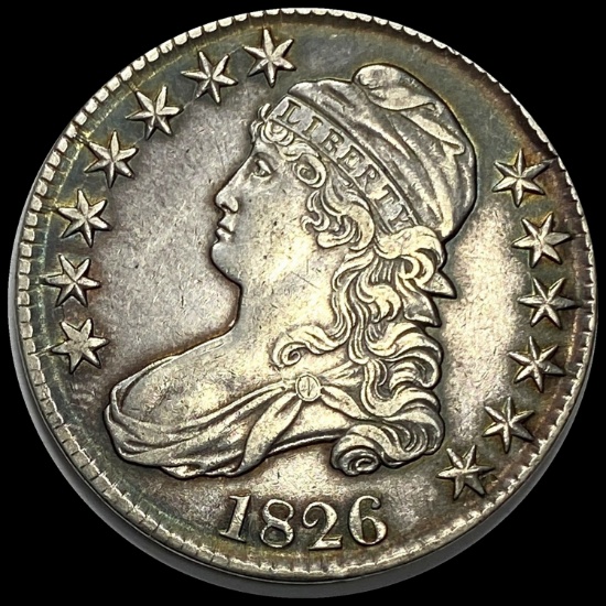 1826 Capped Bust Half Dollar CLOSELY UNCIRCULATED