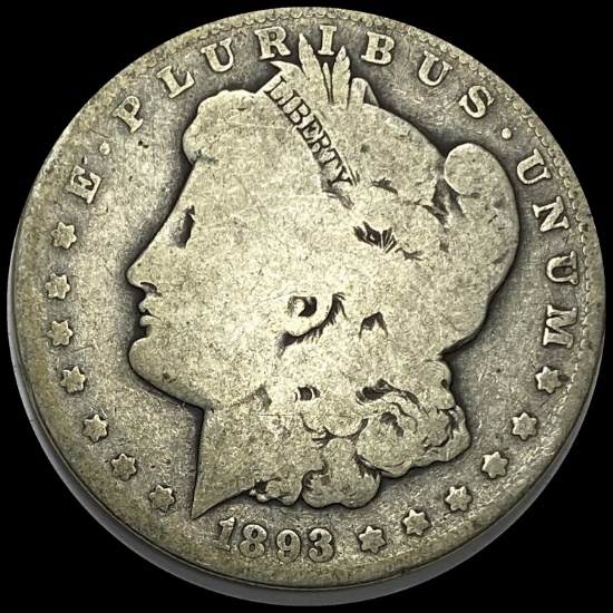 1893-O Silver Morgan Dollar NICELY CIRCULATED