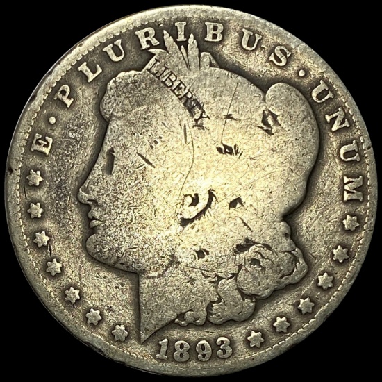 1893-O Silver Morgan Dollar NICELY CIRCULATED