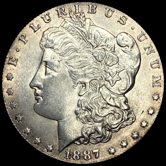 1887-O Silver Morgan Dollar CLOSELY UNCIRCULATED