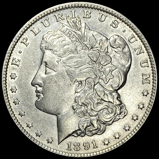 1891-O Silver Morgan Dollar NEARLY UNCIRCULATED