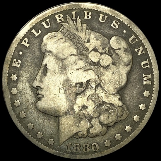 1880-CC Silver Morgan Dollar NICELY CIRCULATED