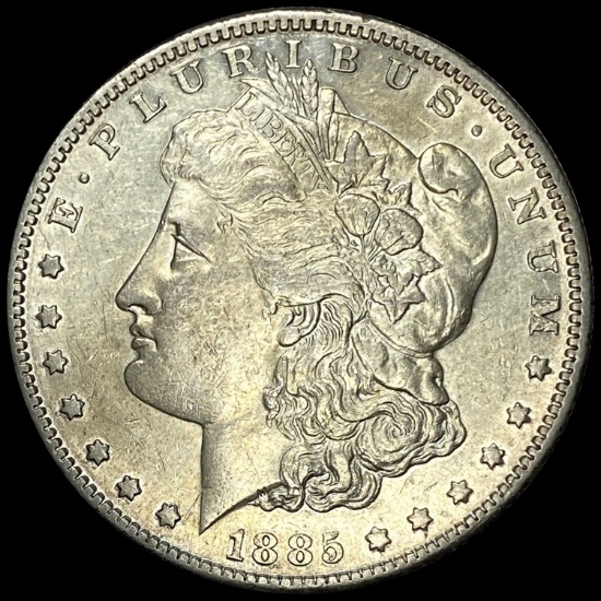 1885-S Silver Morgan Dollar LIGHTLY CIRCULATED