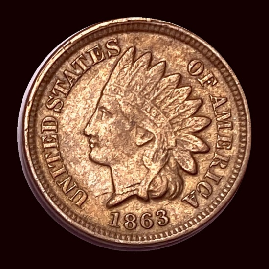 1863 Indian Head Cent UNCIRCULATED