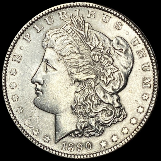 1890 Morgan Silver Dollar NEARLY UNCIRCULATED