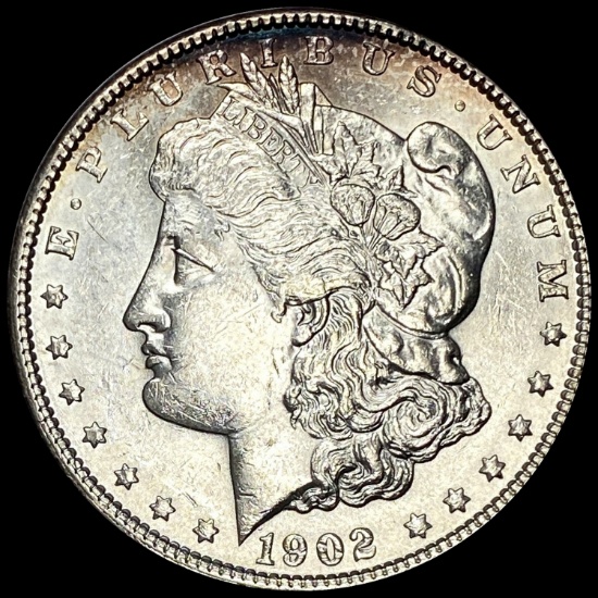 1902 Silver Morgan Dollar CLOSELY UNCIRCULATED