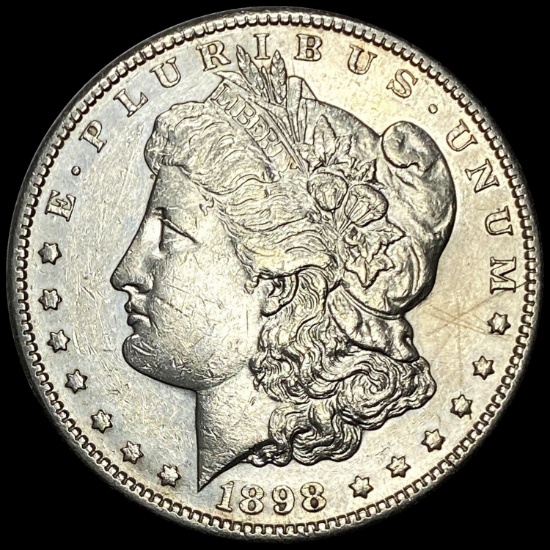 1898-S Silver Morgan Dollar UNCIRCULATED