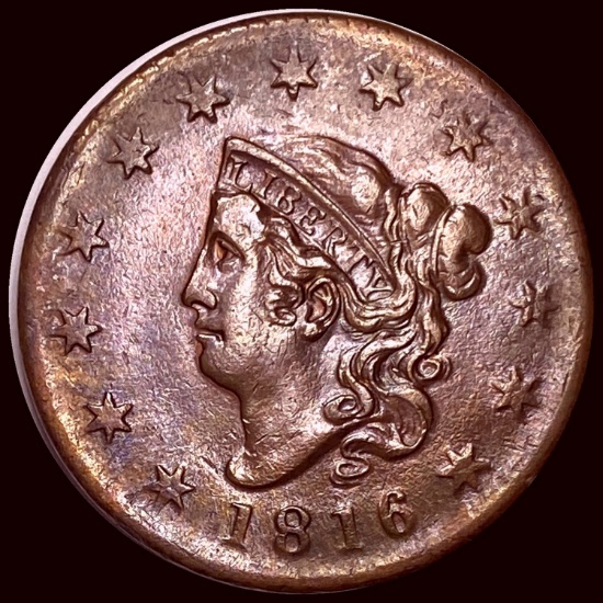 1816 Coronet Head Large Cent UNCIRCULATED