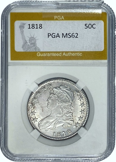 1818 50C PGA MS62