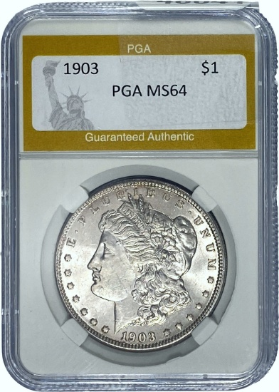 1903 Morgan Dollar PGA MS64