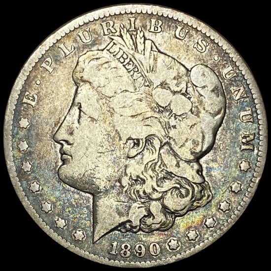 1890-CC Silver Morgan Dollar CLOSELY UNCIRCULATED