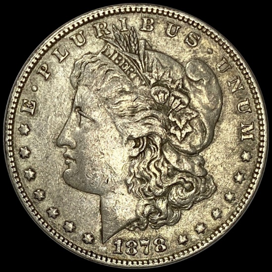 1878 Silver Morgan Dollar LIGHTLY CIRCULATED