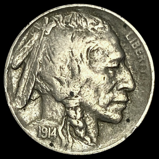 1914-S Buffalo Nickel NEARLY UNCIRCULATED