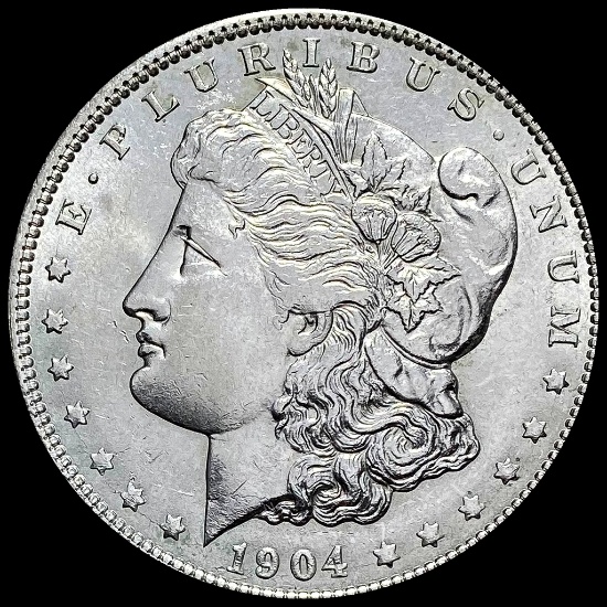 1904-O Morgan Silver Dollar CLOSELY UNCIRCULATED
