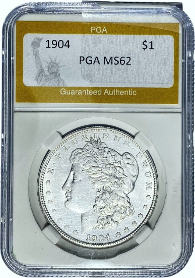 1904 Morgan Dollar PGA MS62