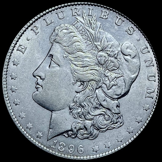 1896-O Silver Morgan Dollar CHOICE AU