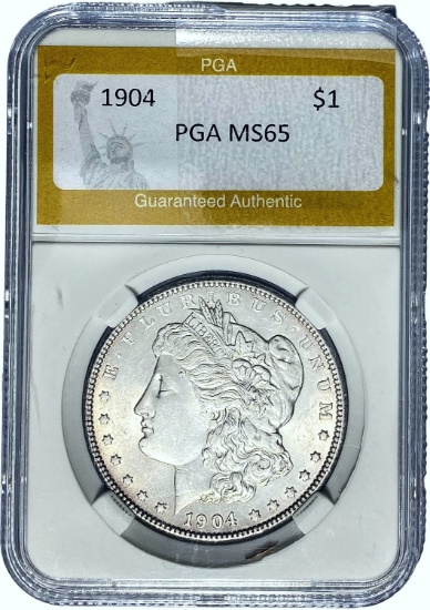 1904 Morgan Dollar PGA MS65