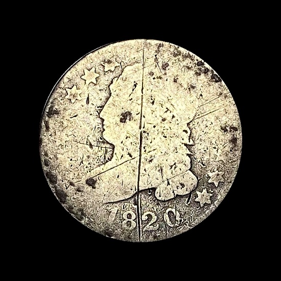 1820 Capped Bust Dime NICELY CIRCULATED