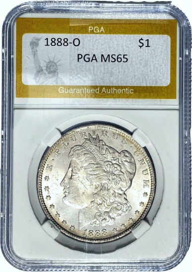 1888-O Morgan Dollar PGA MS65