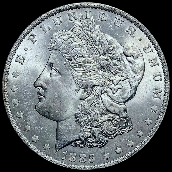 1885-O Silver Morgan Dollar GEM BU