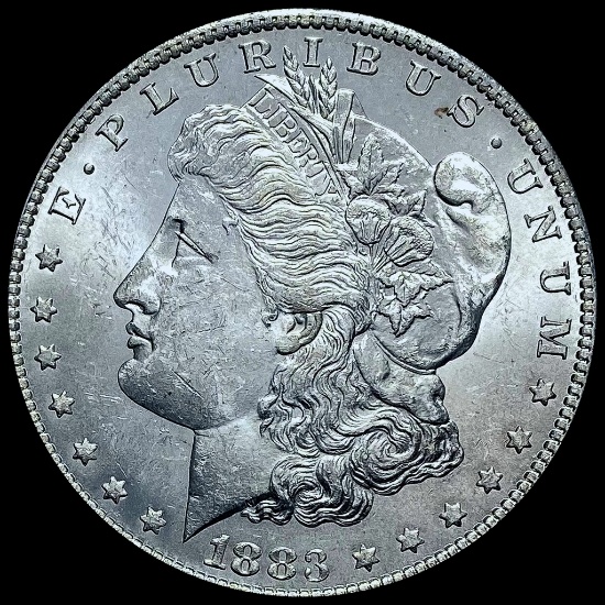 1883-O Silver Morgan Dollar GEM BU