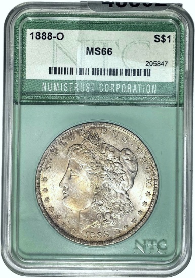 1888-O Morgan Dollar NTC MS66