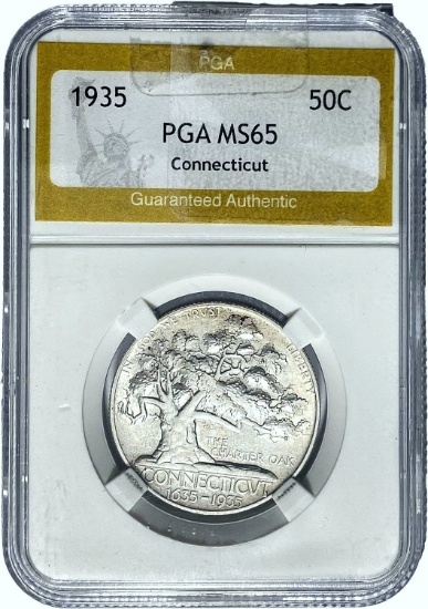 1935 Connecticut 50C PGA MS65