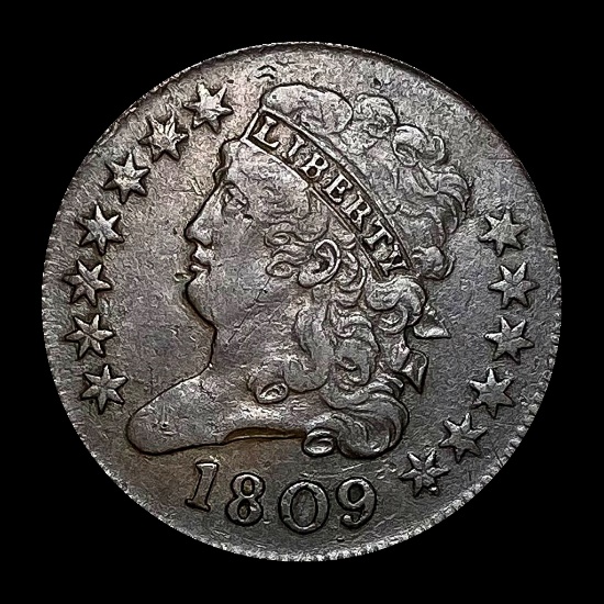 1809 Classic Head Half Cent NEARLY UNCIRCULATED