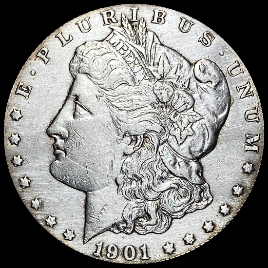 1901 Morgan Silver Dollar LIGHTLY CIRCULATED