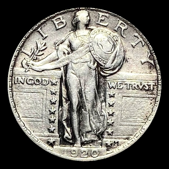 1920 Standing Liberty Quarter CLOSELY UNCIRCULATED