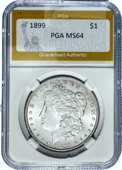 1899 Morgan Dollar PGA MS64