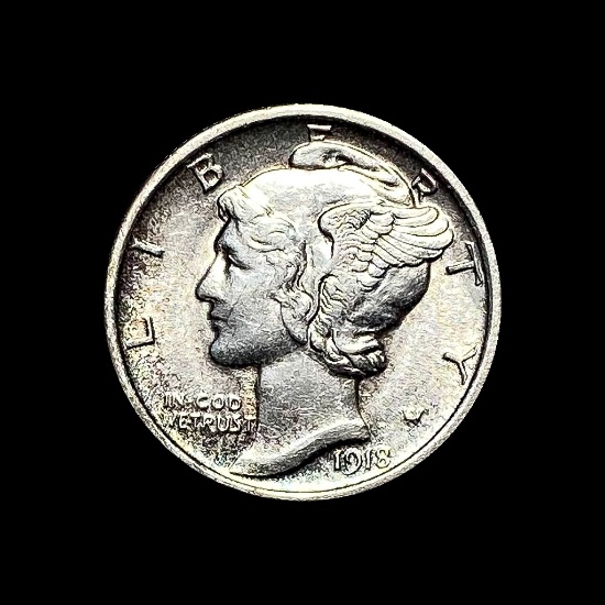 1918 Mercury Dime UNCIRCULATED