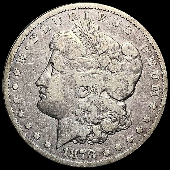 1878-CC Morgan Silver Dollar LIGHTLY CIRCULATED