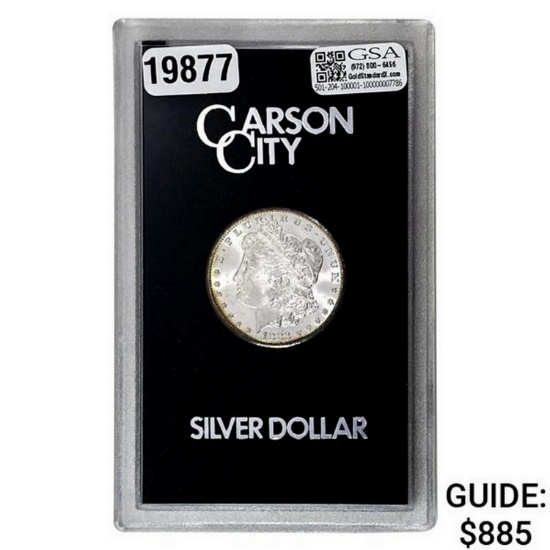 1883-CC Morgan Silver Dollar GSA