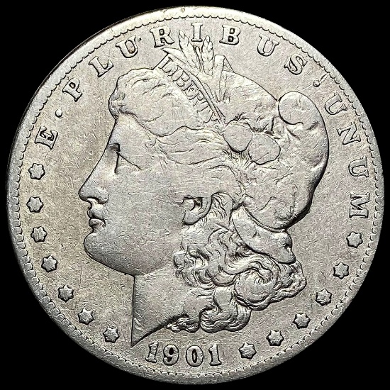 1901-S Silver Morgan Dollar LIGHTLY CIRCULATED