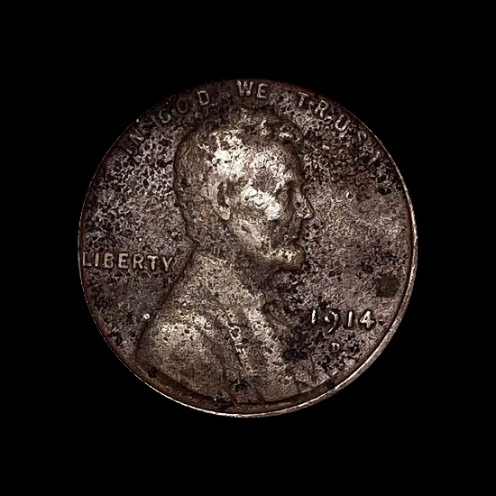 1914-D Lincoln Wheat Cent NICELY CIRCULATED