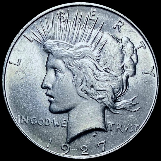 1927-D Silver Peace Dollar CHOICE BU