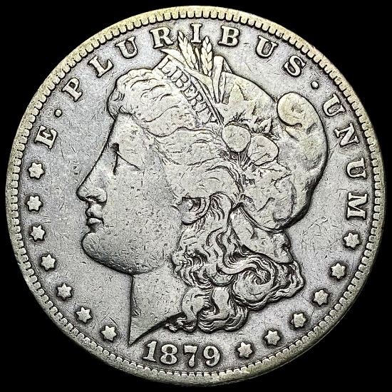 1879-S Silver Morgan Dollar LIGHTLY CIRCULATED