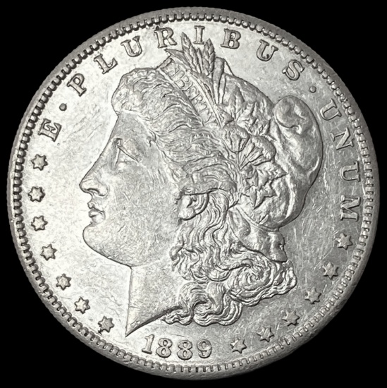 1889-S Silver Morgan Dollar CLOSELY UNCIRCULATED